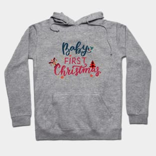 Baby First Christmas Hoodie